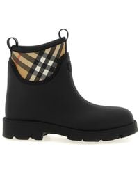 Burberry - 'Marsh Stamp' Ankle Boots - Lyst