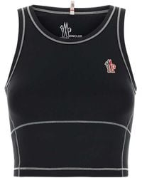 Moncler - Logo Patch Sporty Top - Lyst