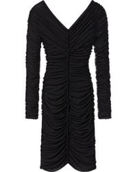 AZ FACTORY - V-Neck Short Dress - Lyst