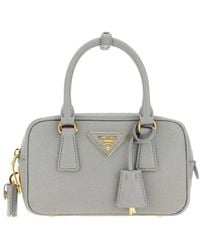 Prada - Light Logo Mini Satchel - Lyst