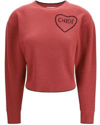 Chloé - Chloã Cropped Pullover - Lyst