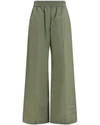 Brunello Cucinelli - Pants With Elasticated Waist - Lyst