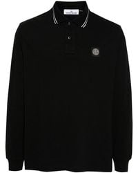 Stone Island - Slim Full Sleeves Polo - Lyst