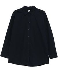TOTEME - Relaxed Solid Shirt - Lyst