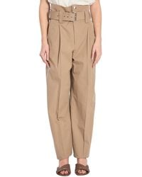 Bottega Veneta - Carrot Pleated Pants - Lyst