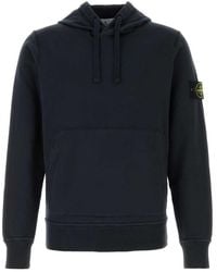 Stone Island - Solid Regular Hoodie - Lyst