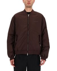 Represent - Solid Mock Collar Jacket - Lyst