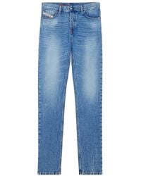 DIESEL - Slim Solid Jeans - Lyst