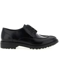 Saint Laurent - Leather Lace Up Shoes - Lyst