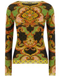 Etro - Double-Layer Mesh - Lyst