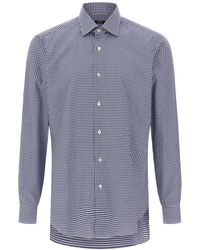 Barba Napoli - Vichy Shirt - Lyst
