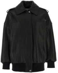 McQueen - Leather Jacket - Lyst