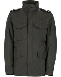 Moorer - Solid Mandarin Collar Jacket - Lyst