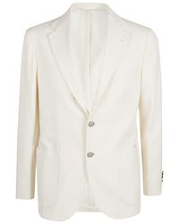 Sartorio Napoli - Single-Breasted Wool Blazer - Lyst