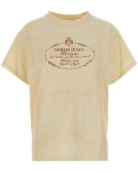 Prada - Graphic Crew Neck T-Shirt - Lyst