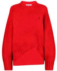 The Attico - Crew Neck Sweatshirt - Lyst
