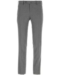 PT Torino - Flat Front Pants - Lyst