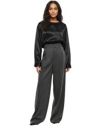 Sa Su Phi - Loose Flat Front Pants - Lyst