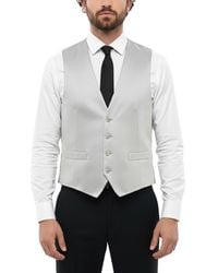 Corneliani - Solid V Neck Waistcoat - Lyst