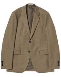 AURALEE - Wool Single-Breasted Blazer Jacket - Lyst