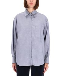 Aspesi - Regular Solid Shirt - Lyst