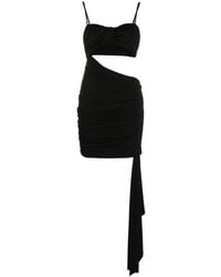 Off-White c/o Virgil Abloh - Sweet Heart Neck Mini Dress - Lyst