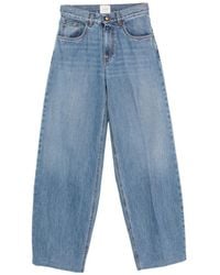 Alysi - High Rise Jeans - Lyst