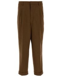 Ami Paris - Flat Front Pant - Lyst