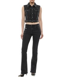 DIESEL - Slim Mid Rise Jeans - Lyst