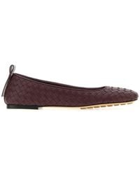 Bottega Veneta - Dark Slip On Ballet Flats - Lyst