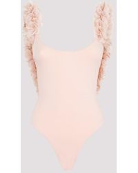 LaRevêche - Rose Amira One-Piece Swimsuit - Lyst