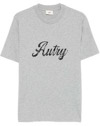 Autry - Light Cotton Logo T-Shirt - Lyst