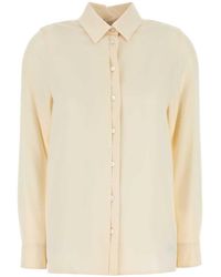 Max Mara - Stretch Silk Avion Shirt - Lyst