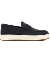 Hogan - H-Tv Suede Loafers Shoes - Lyst