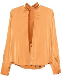 forte_forte - Regular Solid Shirt - Lyst