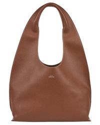 A.P.C. - Logo Large Hobo - Lyst