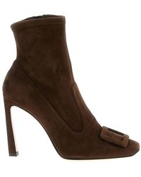 Roger Vivier - 'Trompette' Ankle Boots - Lyst