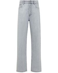 Miu Miu - Azzurro Cotton Jeans - Lyst