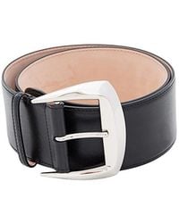 McQueen - Leather Waist Belt Buckle - Lyst
