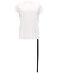Rick Owens - Solid Mock Collar T-Shirt - Lyst