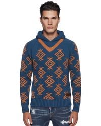 DSquared² - Regular Hood Sweater - Lyst