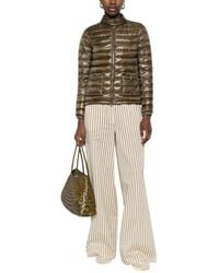 Herno - Quilted Mock Collar Jacket - Lyst