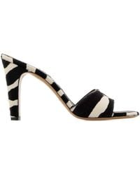 Ferragamo - Animal Print Heels - Lyst