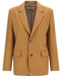 Ami Paris - Wool Blazer Blazers - Lyst