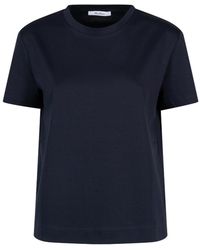 Max Mara - Embroidered Logo T-Shirt - Lyst