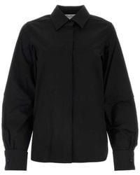 Max Mara - Stretch Poplin Pagina Shirt - Lyst