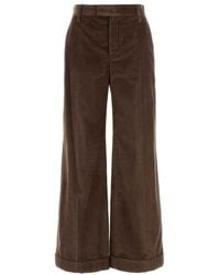 Brunello Cucinelli - Regular Flat Front Pant - Lyst