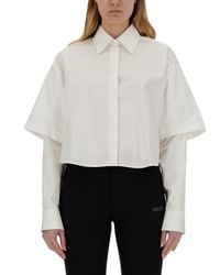 Off-White c/o Virgil Abloh - Chic Cotton Button-Up Shirt For - Lyst
