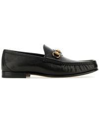 Gucci - Leather Loafers - Lyst