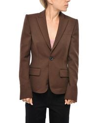 DSquared² - Solid Notched Lapel Blazer - Lyst